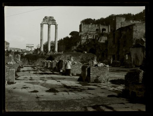 Film Negative with a View of Rome