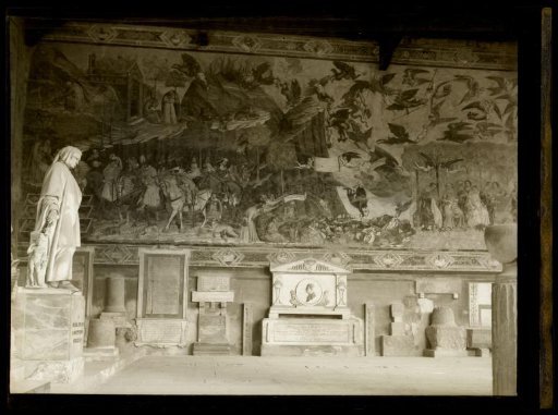 Film negative with a view of Genoa, Pisa, Ravenna, or Milan
