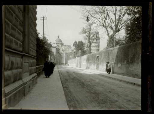 Film Negative with a View of Genoa, Pisa, Ravenna, or Milan