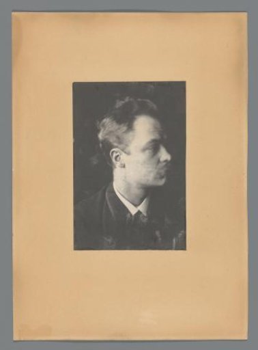 Portrait of Alphons Diepenbrock in profile
