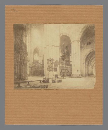 Interior of the Cathedral of Toledo