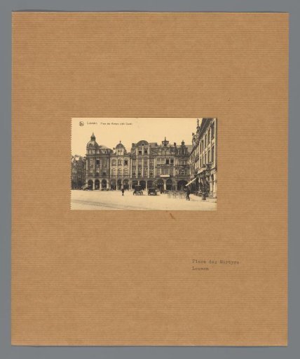 Leuven. Place des Martyrs