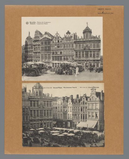 Brussels. Grand Place. Flower Market.