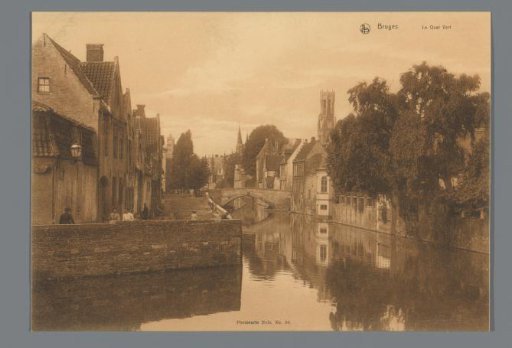 Bruges. Le Quai Vert