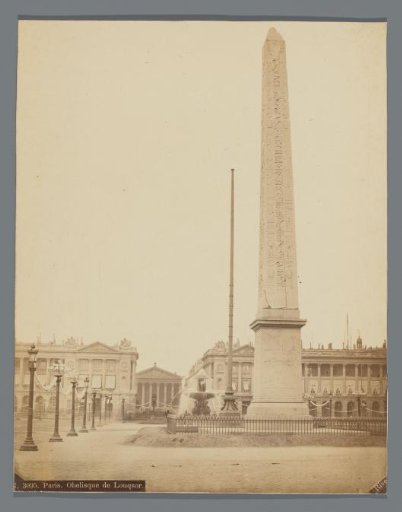 Paris. Obelisk of Luxor