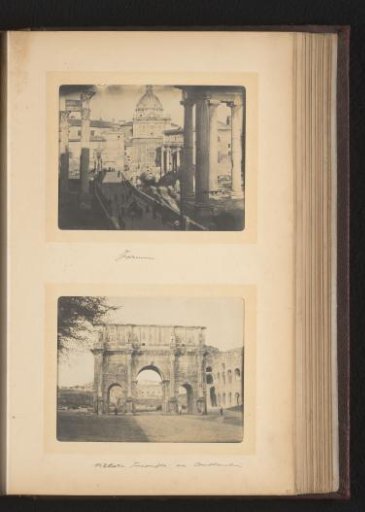 Forum Romanum and the Arch of Constantine