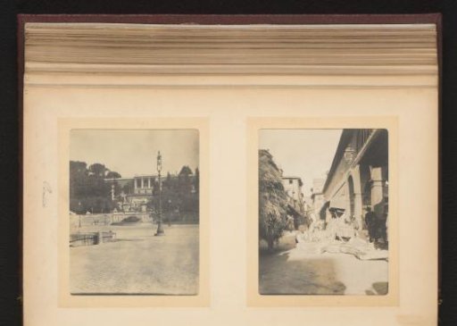 Two views of Rome