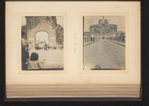 Castel Sant'Angelo and a city gate