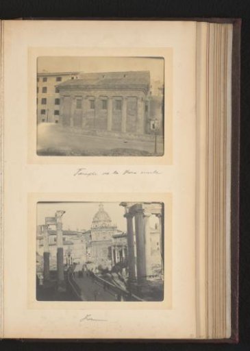 Temple of Portunus and view of the Roman Forum