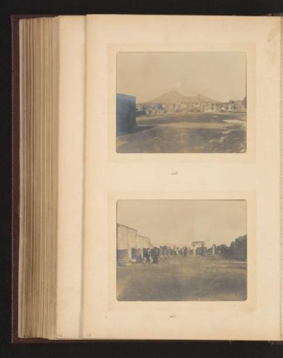 Two views of Pompeii