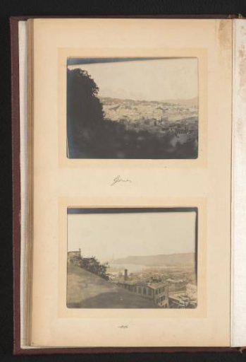 Two views of Genoa