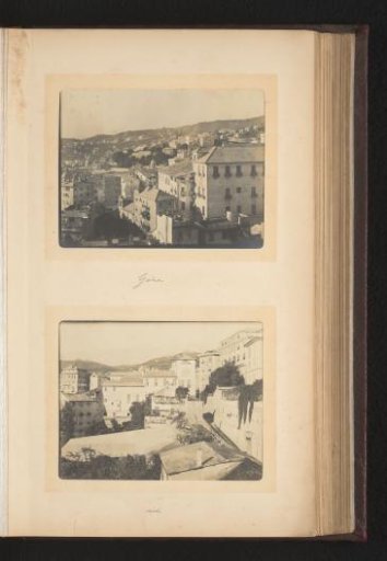 Two views of Genoa