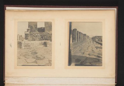 Two views of Pompeii