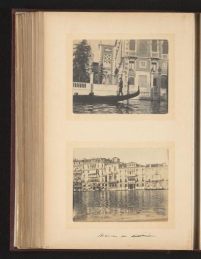 Gondola and Palazzo Contarini Fasan (Palazzo Desdemona)