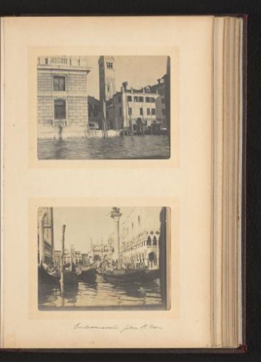 Canal and gondola landing stage at St. Mark's Square