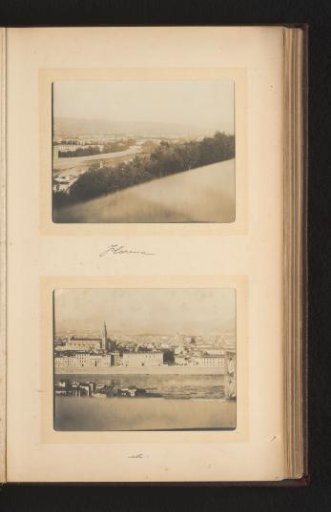 Two views of Florence