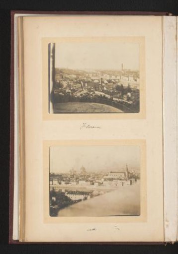 Two views of Florence