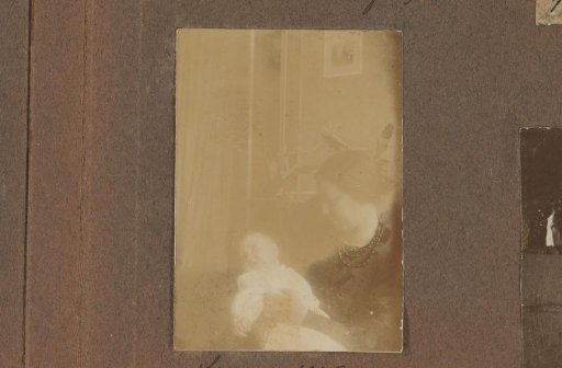Mrs. Diepenbrock with a child on her lap