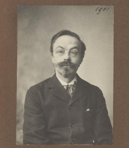 Alphons Diepenbrock with moustache and sideburns
