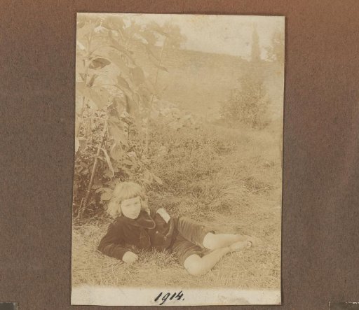 Reclining Child in the Grass