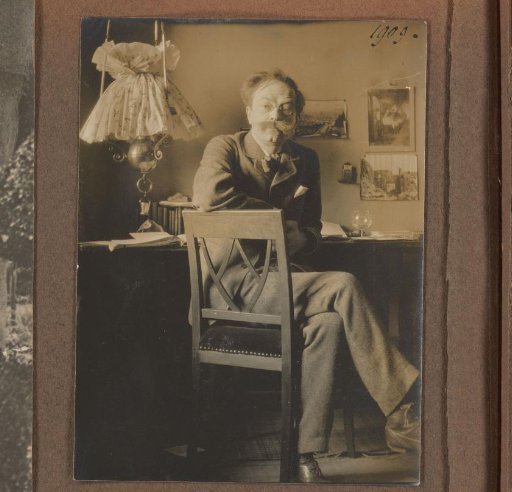 Alphons Diepenbrock seated in an interior