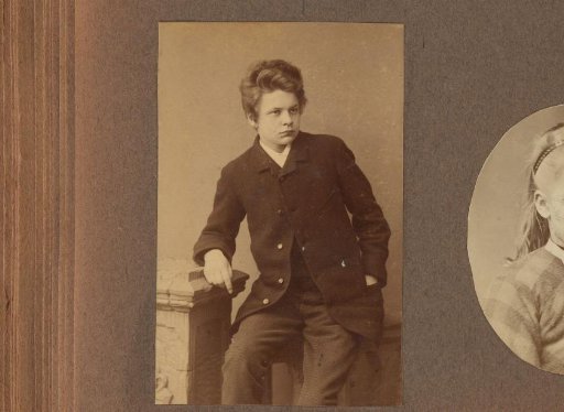 Portrait of a standing young man
