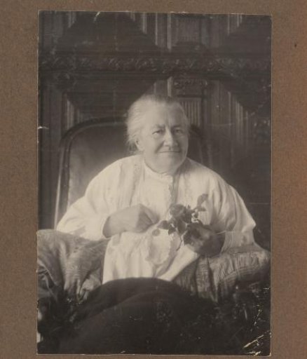 Portrait of a woman in an interior
