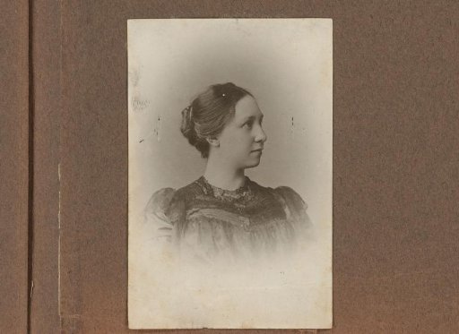 Portrait of a young woman
