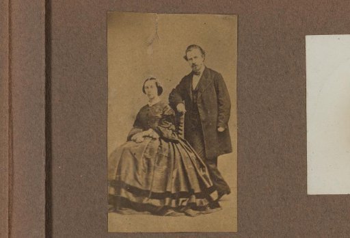Portrait of a woman and a man