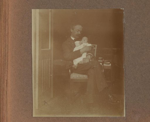 Alphons Diepenbrock with Baby