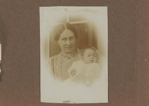 Mrs. Diepenbrock with Baby