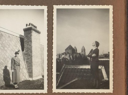 Woman on an Amsterdam Rooftop