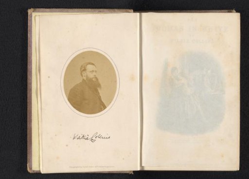 Portrait of the writer Wilkie Collins