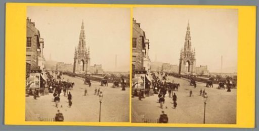 A. Scott's Monument, Edinburgh