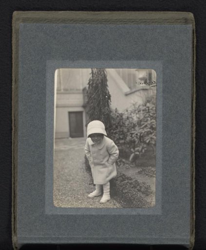Portrait of Cay van den Berg in the garden
