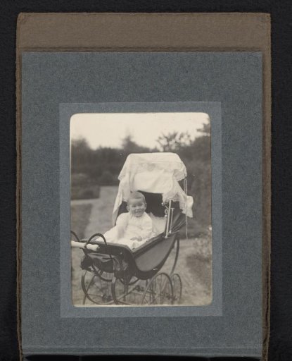Frank van den Berg in a Carriage