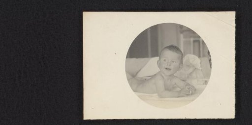 Frank van den Berg, lying on his stomach