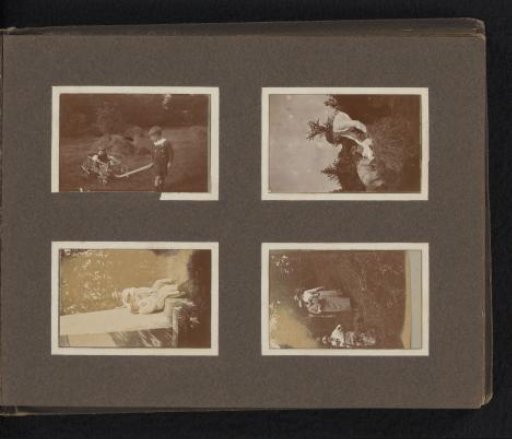 Four Photographs of the Van den Berg Family