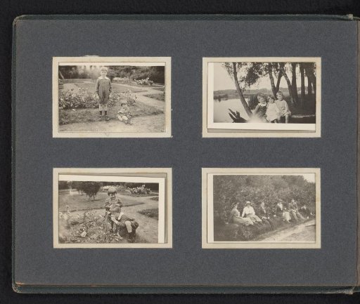 Children of the Van den Berg Family in a Garden in Bergerac