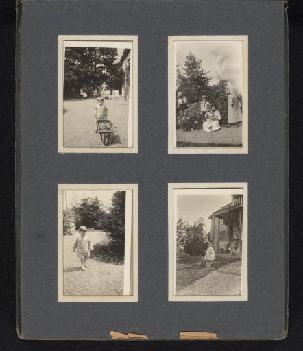 Children of the Van den Berg Family in a Garden in Bergerac