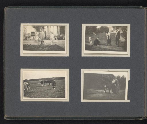 The Van den Berg Family in a Garden in Bergerac