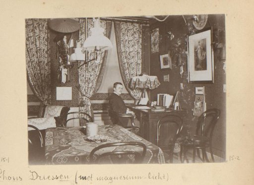 Interior of the room of Phons Driessen