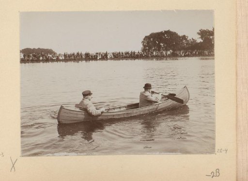 Two Men in a Canoe