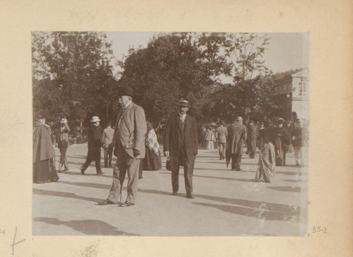 People walking on the street