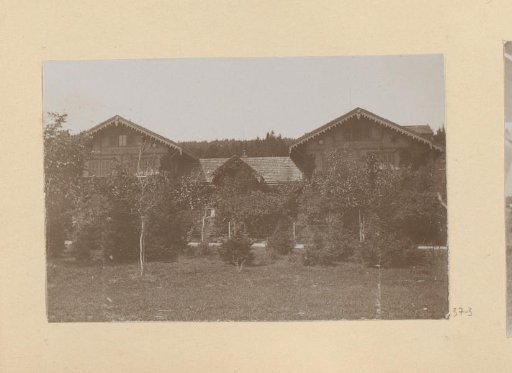 View of a chalet