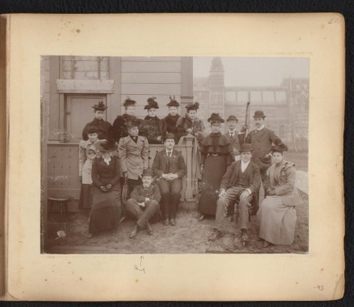 Group Portrait with the Rijksmuseum in the Background