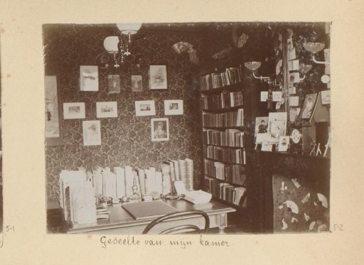 Room of Hendrik Herman van den Berg with Desk and Bookcase