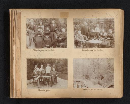 Dutch family album with 203 photographs
