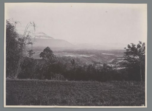 Mountain landscape in Indonesia