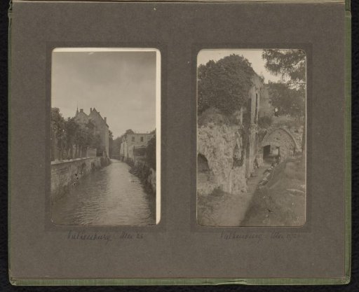 Two photographs of Valkenburg, May 1923